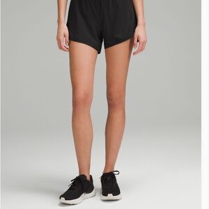 Lululemon Track That Mid-Rise Shorts Lined 5” Size 8
